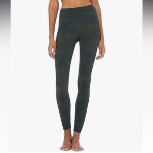 💚💙 Great Condition Alo Yoga High Waist Camo Vapor Legging XXS - Offers Welcome